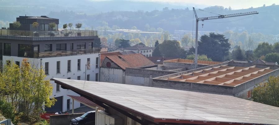 Charpente et couverture réalisées par viebois — vue 5