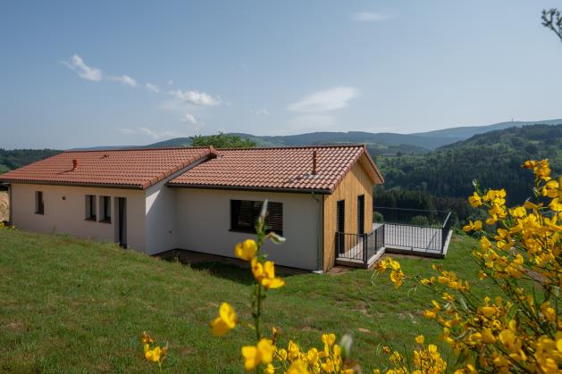Maison bois sur plans de la collection viebois — vue 5