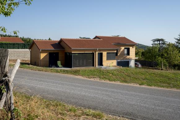 Maison bois sur plans de la collection viebois — vue 6